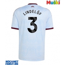 Aston Villa Victor Lindelof #3 Rezervni Dres 2026-27 Kratak Rukav